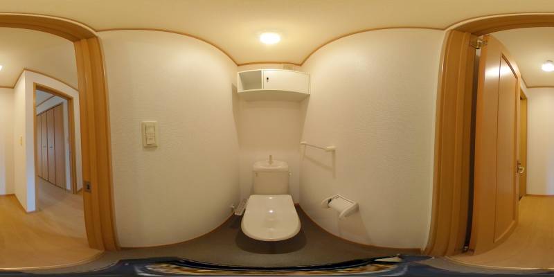パノラマ画像トイレ