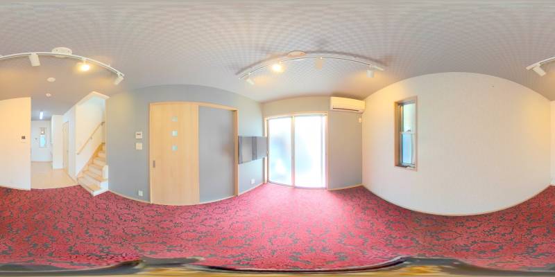 パノラマ画像リビング