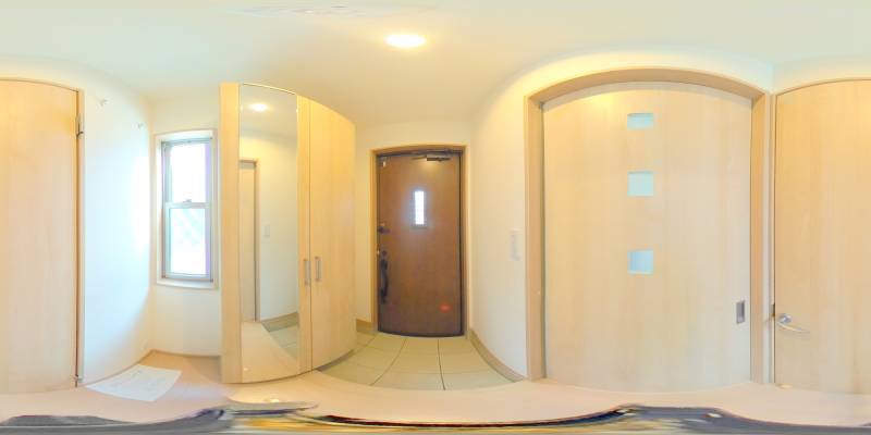 パノラマ画像玄関