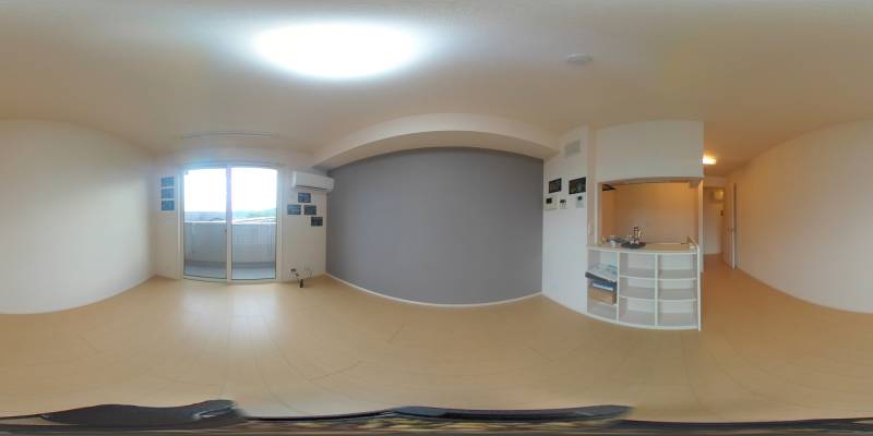 パノラマ画像リビング