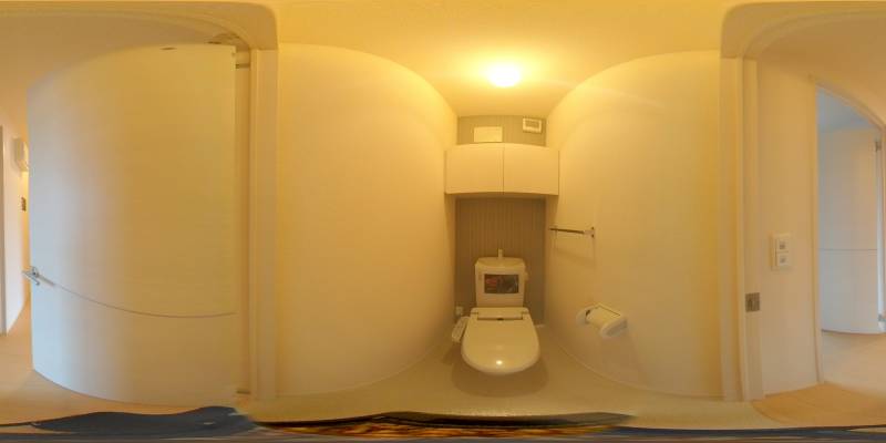 パノラマ画像トイレ