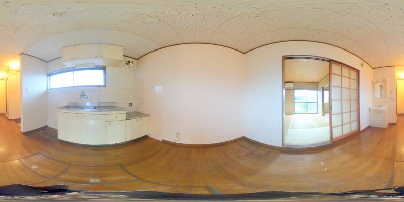 パノラマ画像キッチン