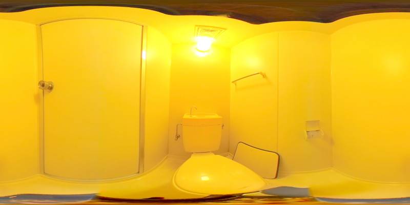 パノラマ画像トイレ