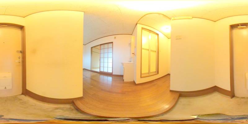 パノラマ画像玄関