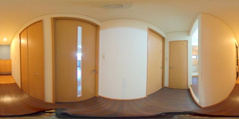 パノラマ画像玄関