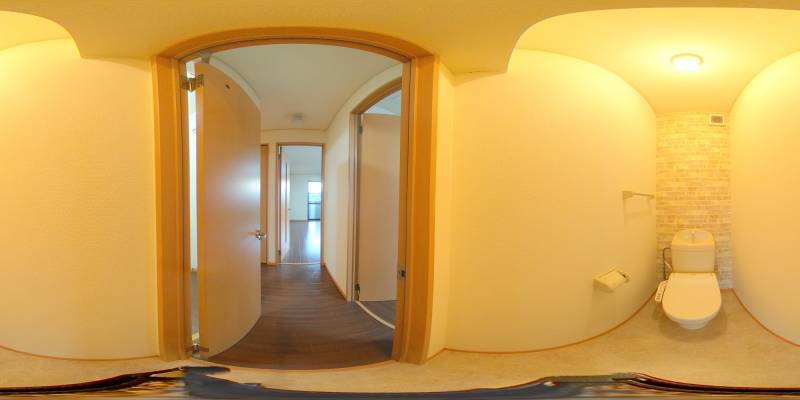 パノラマ画像トイレ