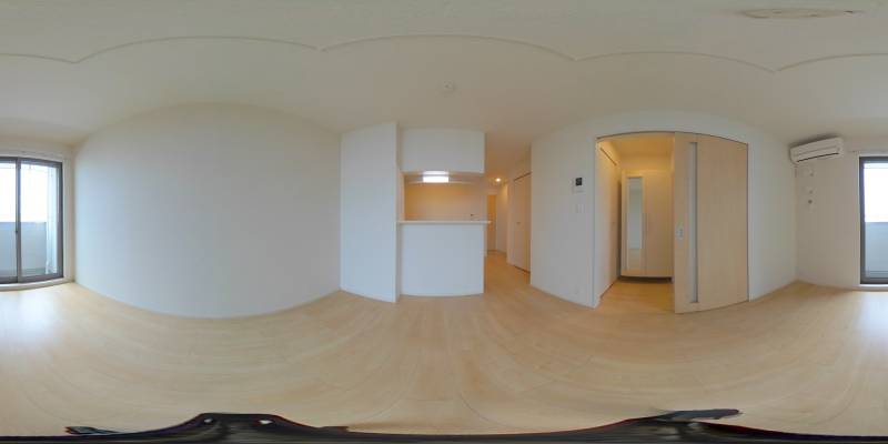 パノラマ画像リビング