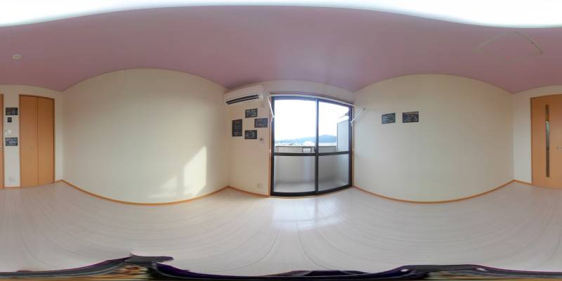 パノラマ画像洋室