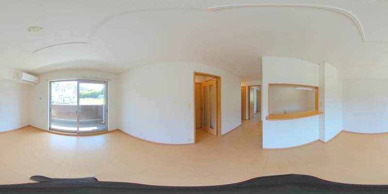 パノラマ画像リビング