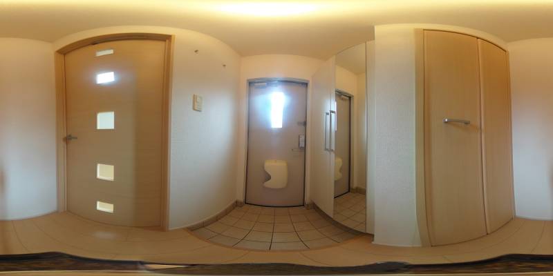 パノラマ画像玄関