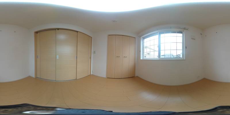 パノラマ画像洋室