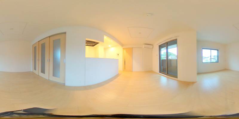 パノラマ画像リビング