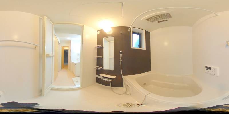 パノラマ画像バスルーム