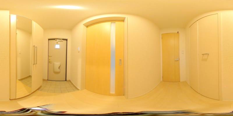 パノラマ画像玄関