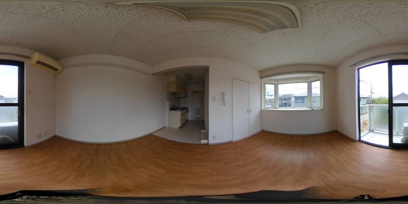 パノラマ画像洋室