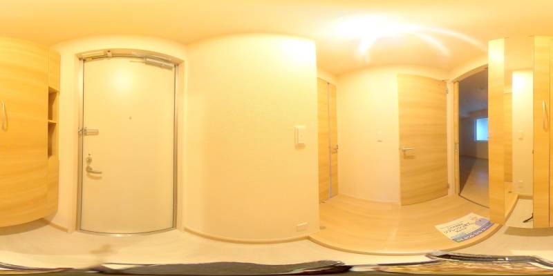 パノラマ画像玄関