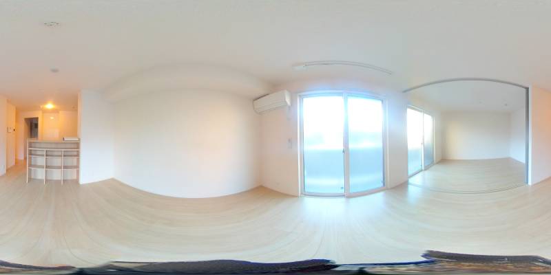 パノラマ画像リビング