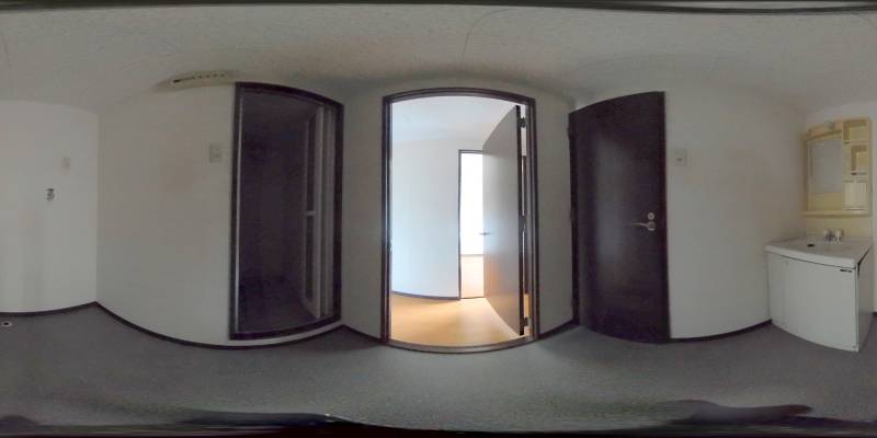 パノラマ画像洗面所