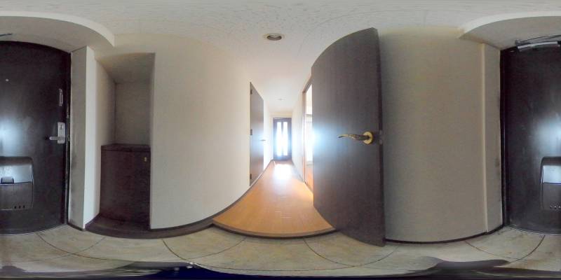 パノラマ画像玄関