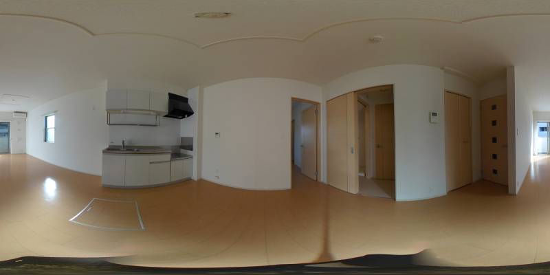 パノラマ画像キッチン