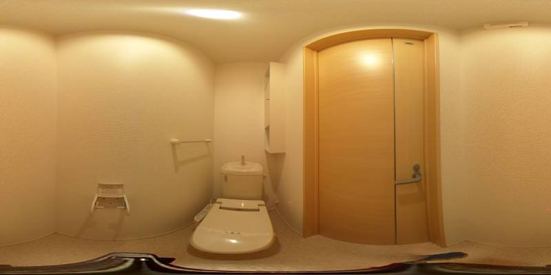 パノラマ画像トイレ