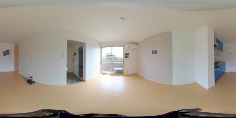 パノラマ画像リビング