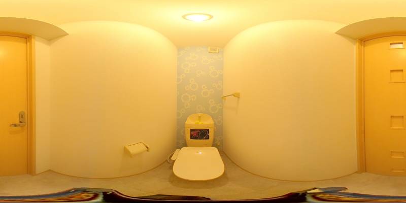 パノラマ画像トイレ