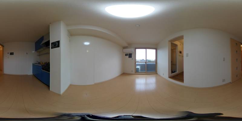 パノラマ画像リビング