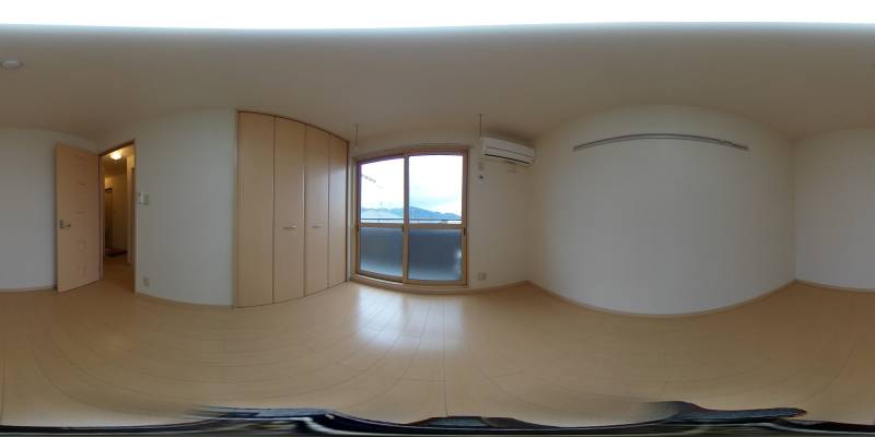 パノラマ画像洋室