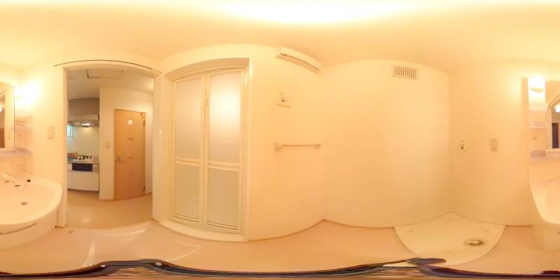 パノラマ画像洗面所