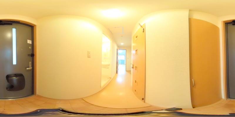 パノラマ画像玄関