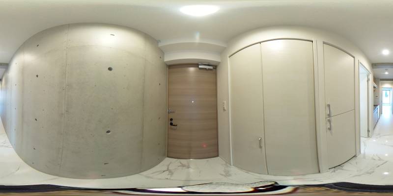 パノラマ画像玄関