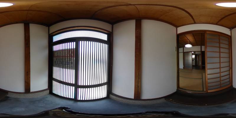 パノラマ画像玄関