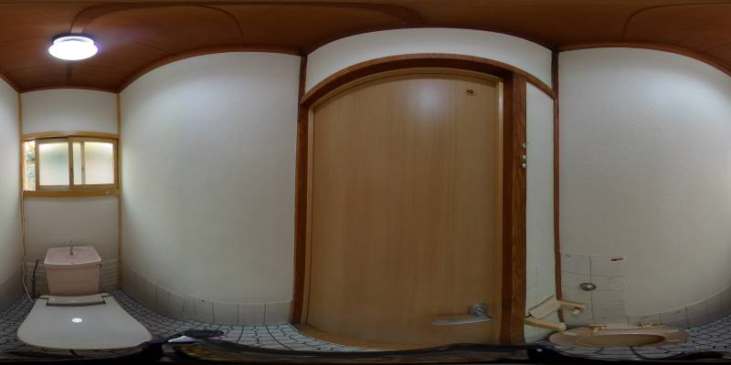 パノラマ画像トイレ