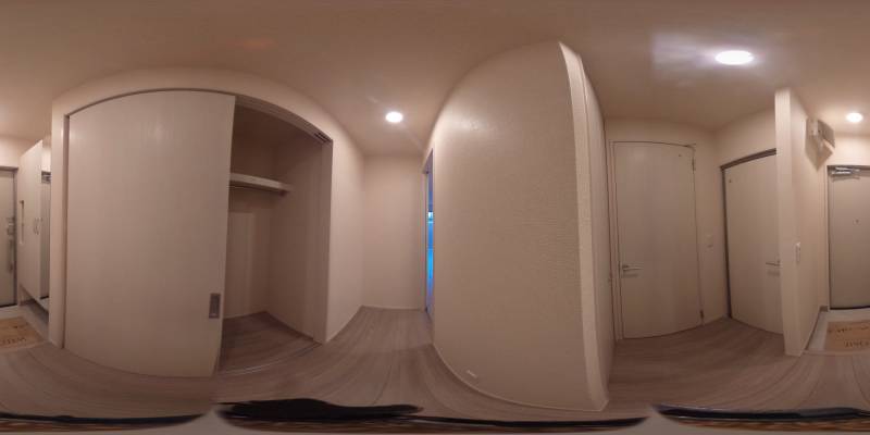 パノラマ画像玄関