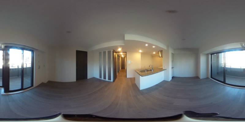 パノラマ画像リビング