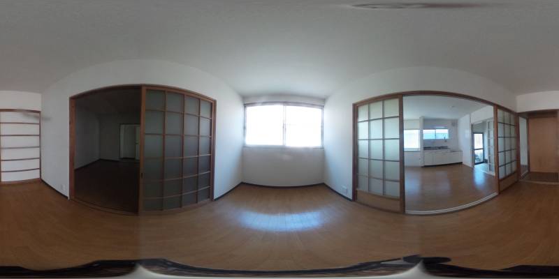 パノラマ画像洋室