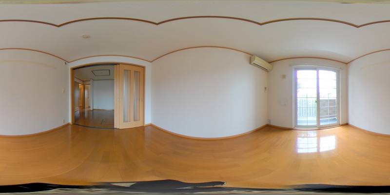 パノラマ画像洋室