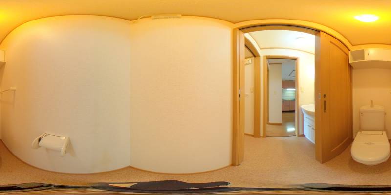 パノラマ画像トイレ