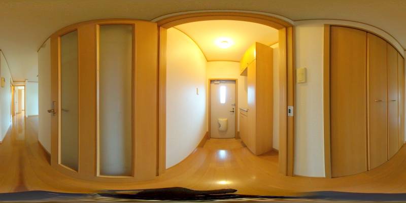 パノラマ画像玄関