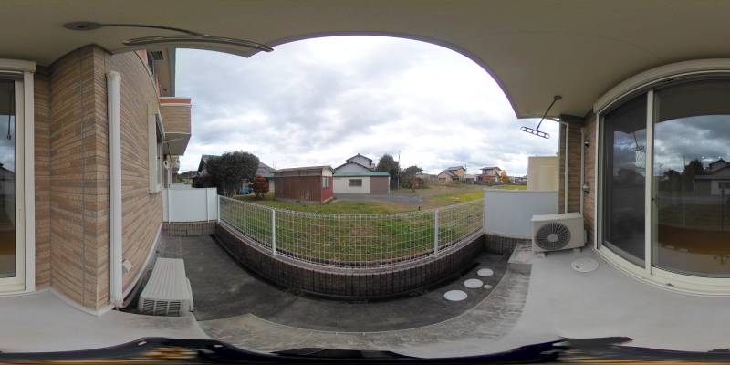 パノラマ画像リビング