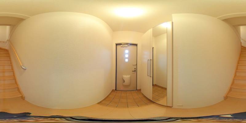 パノラマ画像玄関