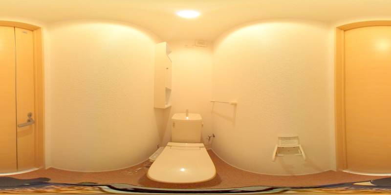 パノラマ画像トイレ