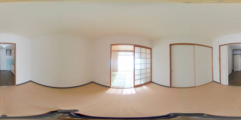 パノラマ画像洋室