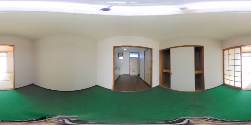 パノラマ画像洋室