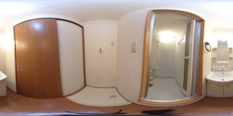 パノラマ画像洗面所