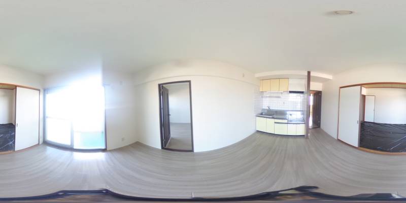 パノラマ画像リビング