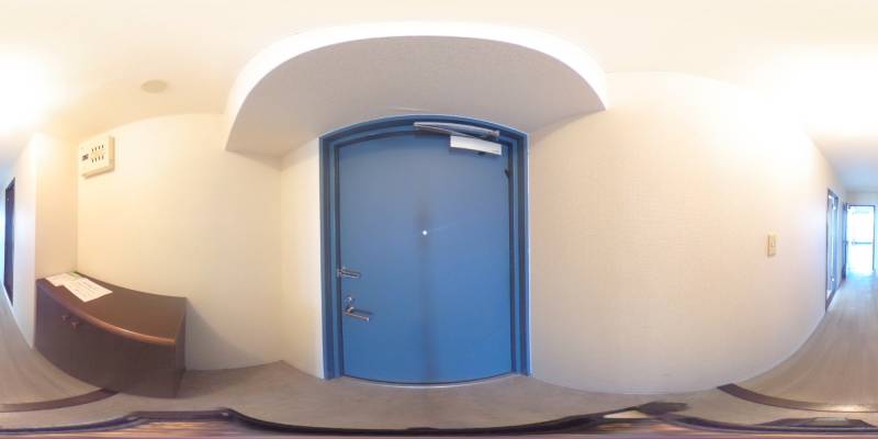 パノラマ画像玄関