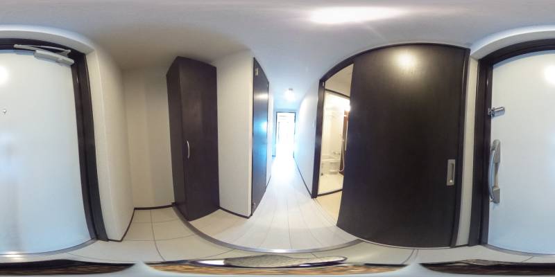 パノラマ画像玄関