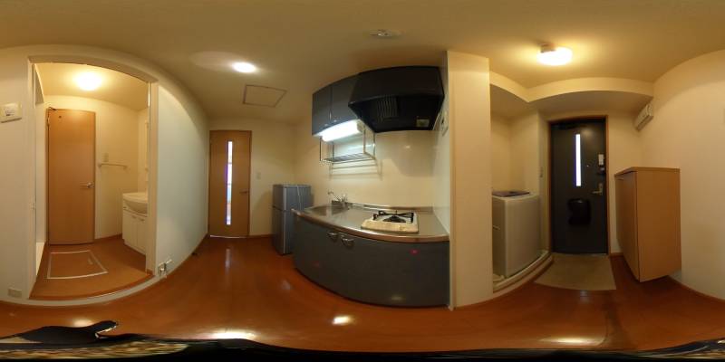 パノラマ画像玄関